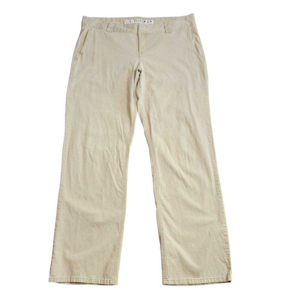 Mudd Vintage Corduroy Pants Tan Khaki Wide Leg Low Rise Y2K Trousers Womens B611
